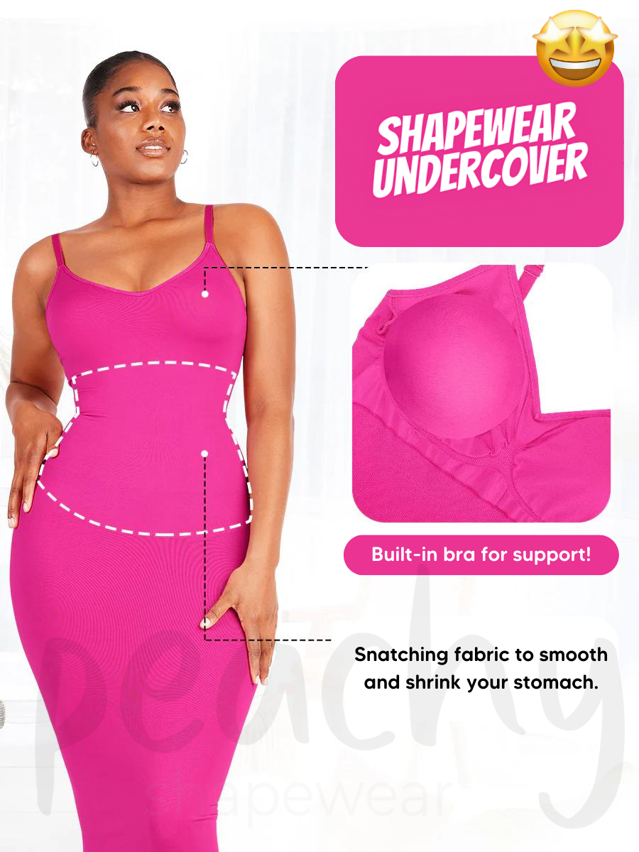 Snatching Shapewear Dress Pink / XL/XXL Snatching Shapewear Dress Pink / XL/XXL