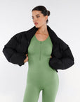 Elevate Seamless Zip-Front 2-in-1 Shaping Jumpsuit
