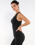 Elevate Seamless Zip-Front 2-in-1 Shaping Jumpsuit