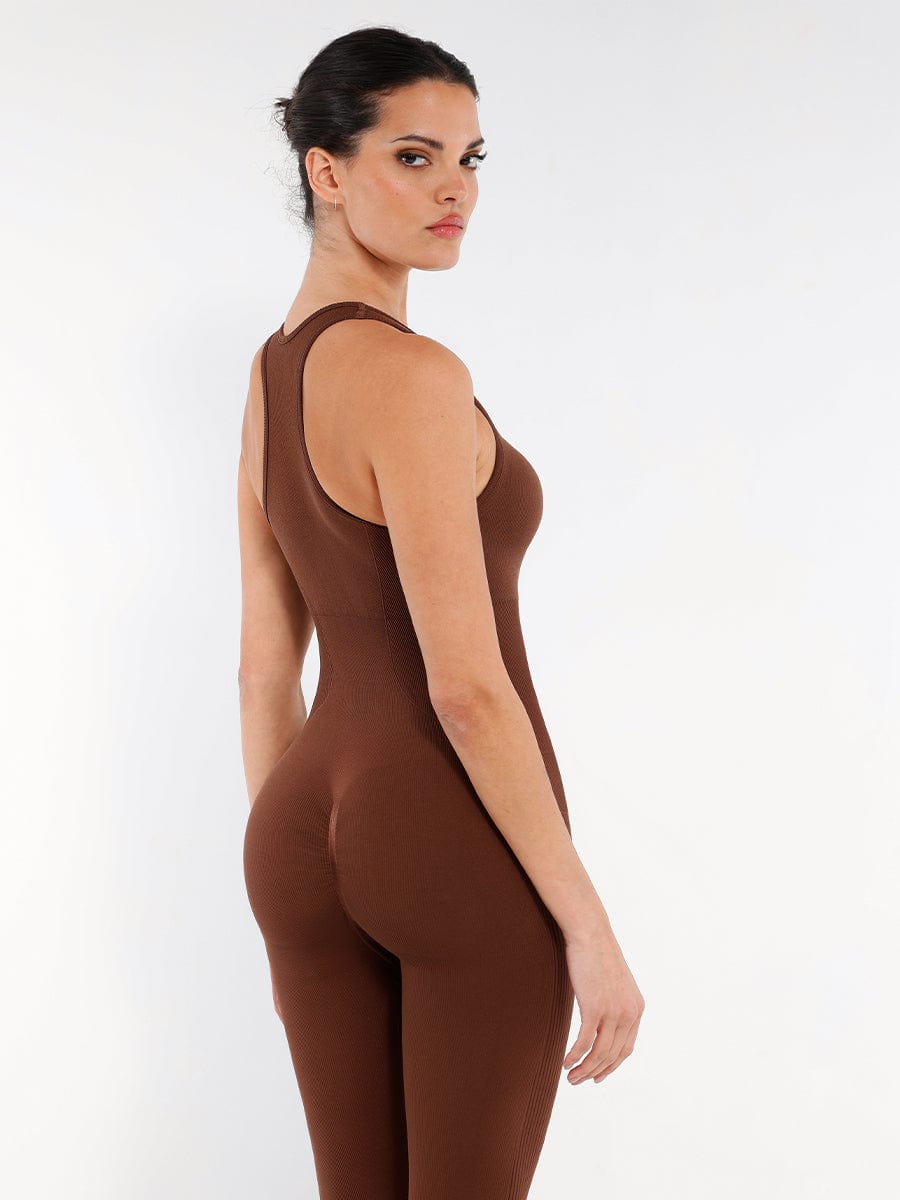 Elevate Seamless Zip-Front 2-in-1 Shaping Jumpsuit