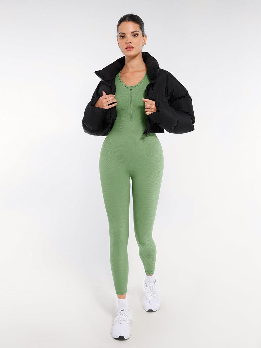Elevate Seamless Zip-Front 2-in-1 Shaping Jumpsuit