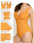 Shaping V-Neck Swimsuit