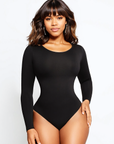 Wholesale Seamless Bodysuit Long Sleeve Slim Corset Shapewear Bodysuit