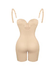 Wholesale Back Smoothing Underwire Cup Push Up Bra Strapless Shortie Bodysuit