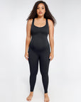 Wholesale Seamless Eco-friendly🌿 Back Lifting Abdominal Supports Maternity Catsuit Jumpsuit