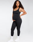 Wholesale Seamless Eco-friendly🌿 Back Lifting Abdominal Supports Maternity Catsuit Jumpsuit