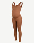 Wholesale Seamless Eco-friendly🌿 Back Lifting Abdominal Supports Maternity Catsuit Jumpsuit