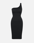 Wholesale Seamless One-Shoulder Waist Trimming Mini Shaper Dress