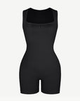 Wholesale🌿 Eco-friendly Seamless Square Neck Waist and Belly Shaping Jumpsuit