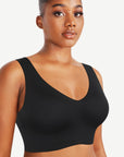 Wholesale Fitted V-Neck Seamless Bra Tank Top