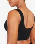 Wholesale Fitted V-Neck Seamless Bra Tank Top