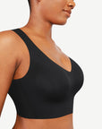 Wholesale Fitted V-Neck Seamless Bra Tank Top