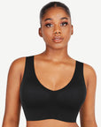 Wholesale Fitted V-Neck Seamless Bra Tank Top