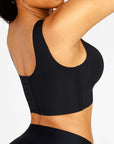 Wholesale Fitted V-Neck Seamless Bra Tank Top