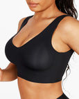 Wholesale Fitted V-Neck Seamless Bra Tank Top