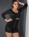 Upgrade-Wholesale 3-bones Triple-breasted High-waisted Elastic Body Pants
