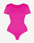 Wholesale Seamless One-Piece Short-Sleeved Thong Bodysuit