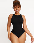Wholesale Seamless Outer Crew Thong Bodysuit