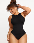 Wholesale Seamless Outer Crew Thong Bodysuit