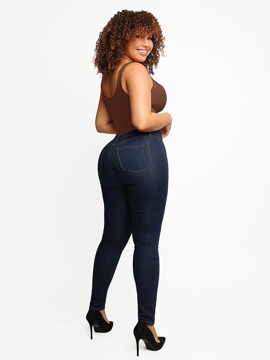 Wholesale🌿 Eco-friendly Seamless Outerwear Belly Control Thong Bodysuit