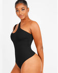 Wholesale One-shoulder Cut Out Shapewear Bodysuit