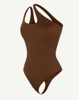Wholesale One-shoulder Cut Out Shapewear Bodysuit