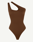 Wholesale One-shoulder Cut Out Shapewear Bodysuit