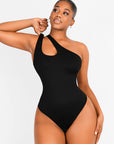Wholesale One-shoulder Cut Out Shapewear Bodysuit