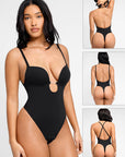Wholesale One-piece Front Low-cut Beauty Back Wedding Thong Bodysuit