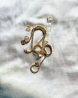 Gold Rhinestone Bra Strap