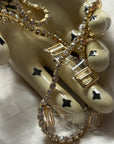 Gold Rhinestone Bra Strap
