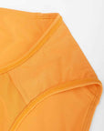 Wholesale One-piece Swimsuit Built-in Elastic Mesh in the Abdomen With Removable Cups