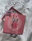 Transparent  Pearl Bra Strap