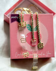 Gold Rhinestone Bra Strap