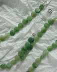 Green Bead Bra Strap