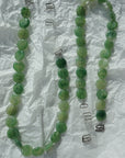 Green Bead Bra Strap