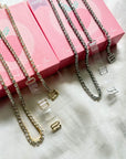 Gold Rhinestone Bra Strap