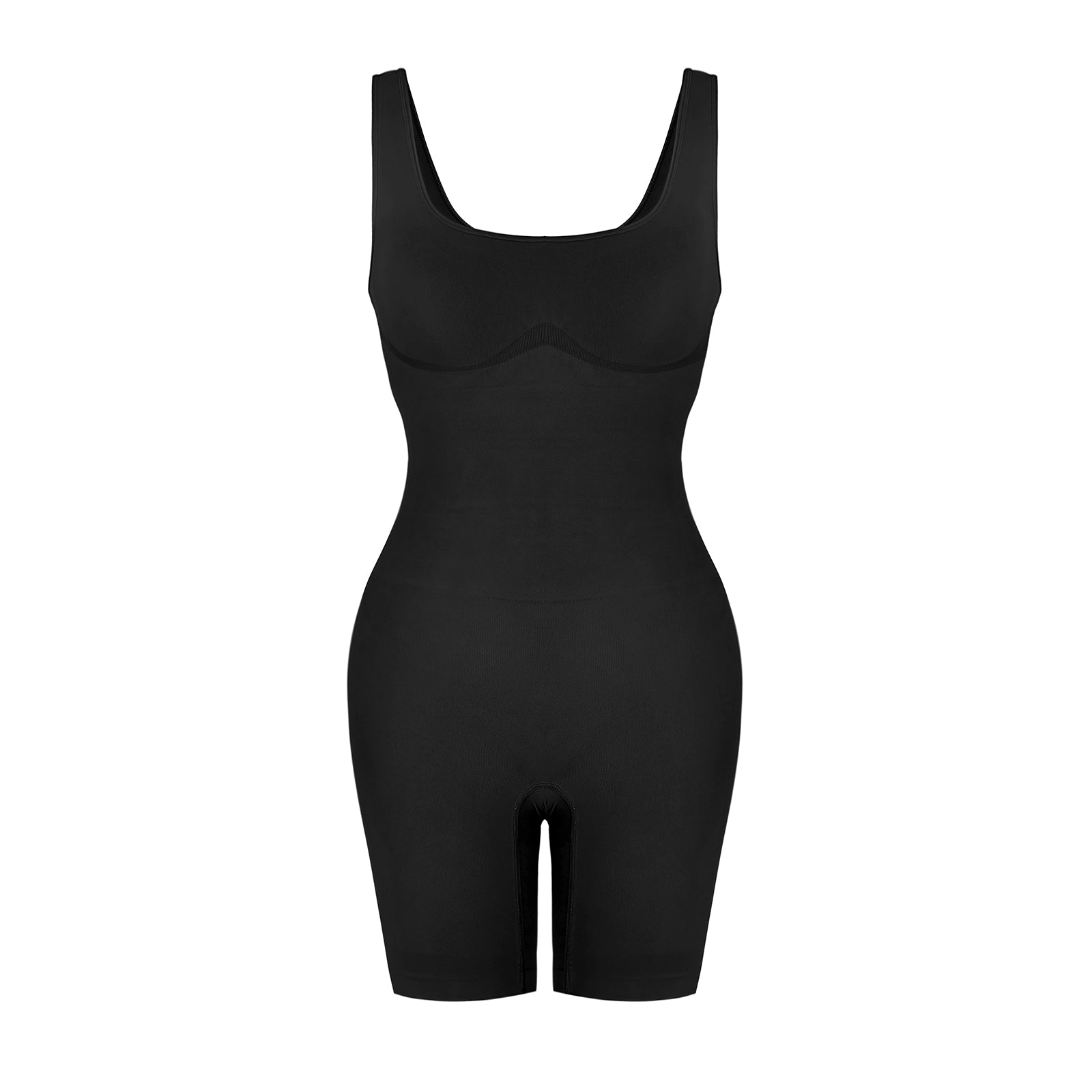 ContourSculpt Seamless Mid-Thigh Bodysuit – Peachy Shapewear