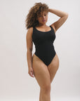 ContourSculpt Scoop Tank Thong Bodysuit