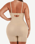 Wholesale Fancy Cupped Mid-Thigh Tummy Control Bodysuit