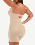 Wholesale Back Smoothing Underwire Cup Push Up Bra Strapless Shortie Bodysuit