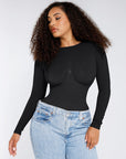 Wholesale Seamless Bust Support Waist Cinching Tummy Control Bodysuit