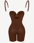 Wholesale Back Smoothing Underwire Cup Push Up Bra Strapless Shortie Bodysuit