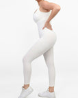 Wholesale Seamless Square Neck One Piece Sport Jumpsuit