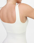 Wholesale Seamless Square Neck One Piece Sport Jumpsuit