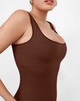 Wholesale Seamless Square Neck One Piece Sport Jumpsuit