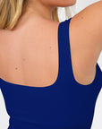 Wholesale Seamless Square Neck One Piece Sport Romper Or Jumpsuit