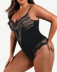 Wholesale Sexy Lace Deep-V Neck Bodysuits