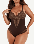 Wholesale Sexy Lace Deep-V Neck Bodysuits