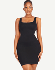 Wholesale Square-neck Shaper Mini Skirt